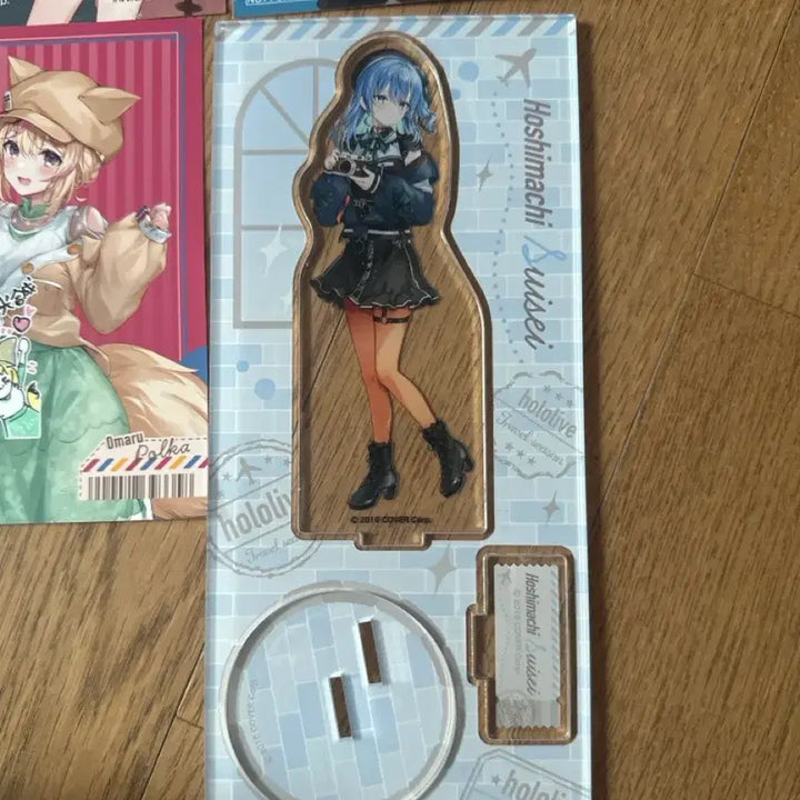 [BUNJANG] Hoshimachi Suisei Travel Acrylic Stand w/ Animate POB Bundle / 홀로라이브 호시마치 스이세이 트레블 아크릴 스탠드, 애니메이트 특전 일괄