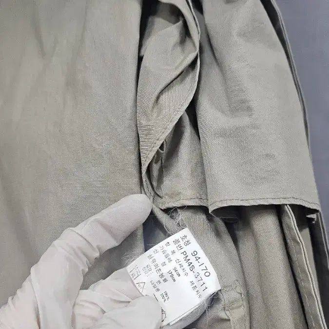 [BUNJANG] Polo Ralph Lauren Beige Long Coat / 폴로 랄프로렌 베이지색 롱 코트