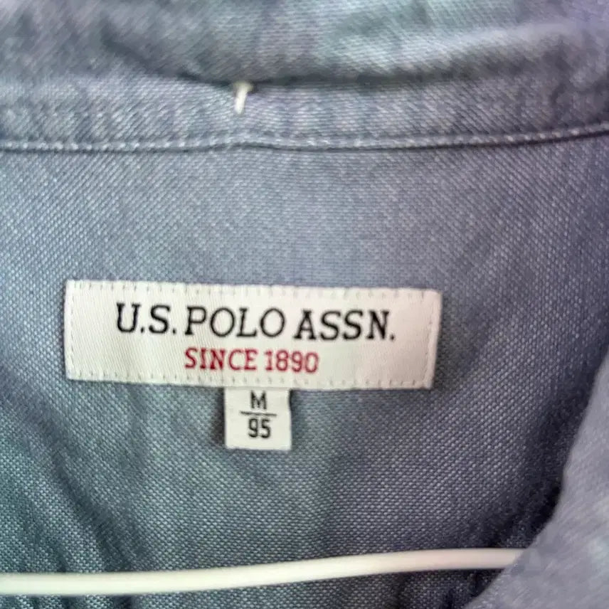 [BUNJANG] U.S. Polo Assn. Sky Blue Shirt M / U.S. 폴로 어슨 하늘색 남방 M
