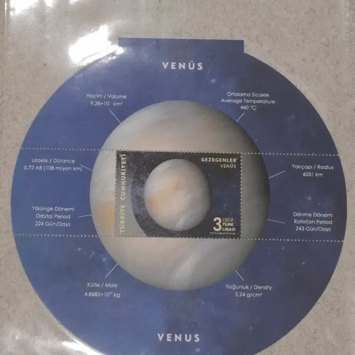 [BUNJANG] Turkish Space Mystery Stamp Set / (3관/A11) 2020년 터키 우주의신비 발행우표(E1)저렴