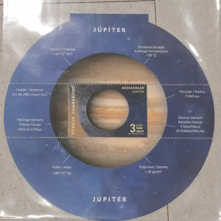 [BUNJANG] Turkish Space Mystery Stamp Set / (3관/A11) 2020년 터키 우주의신비 발행우표(E1)저렴