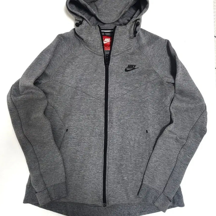 [BUNJANG] Nike Tech Fleece Hoodie Gray / 나이키 테크 플리스 후드집업 그레이