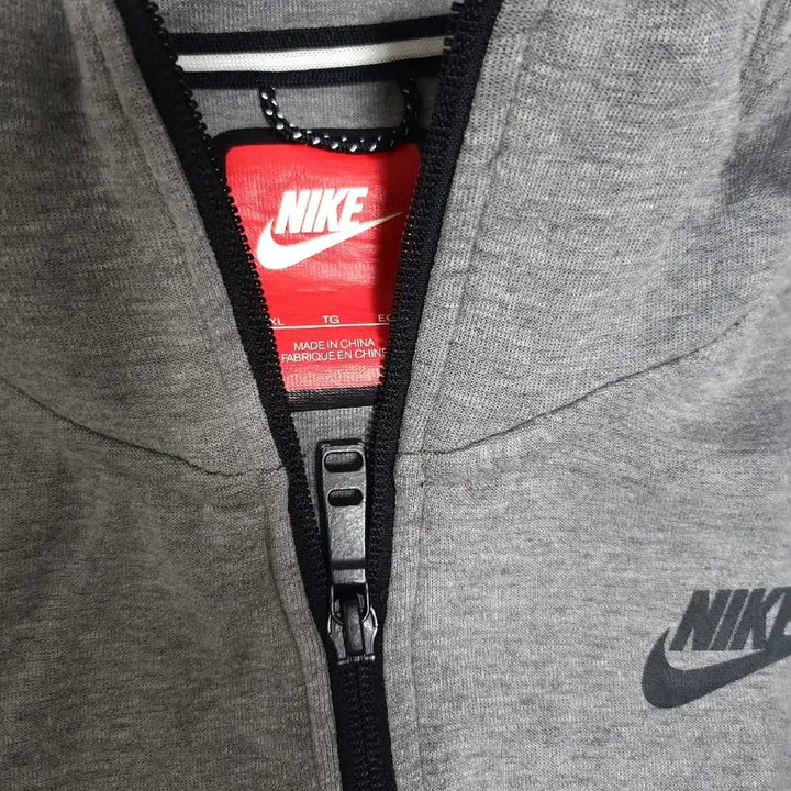 [BUNJANG] Nike Tech Fleece Hoodie Gray / 나이키 테크 플리스 후드집업 그레이