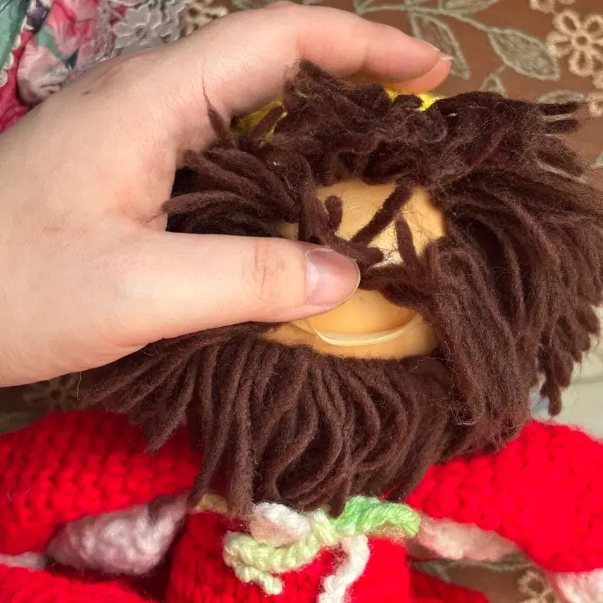 [BUNJANG] Vintage Crochet Doll / 80년대 크로쉐 뜨개빈티지돌 양배추인형 안데르센인형 고전앤틱소품 모리걸