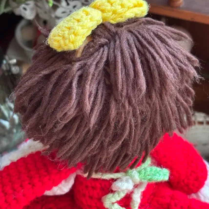 [BUNJANG] Vintage Crochet Doll / 80년대 크로쉐 뜨개빈티지돌 양배추인형 안데르센인형 고전앤틱소품 모리걸