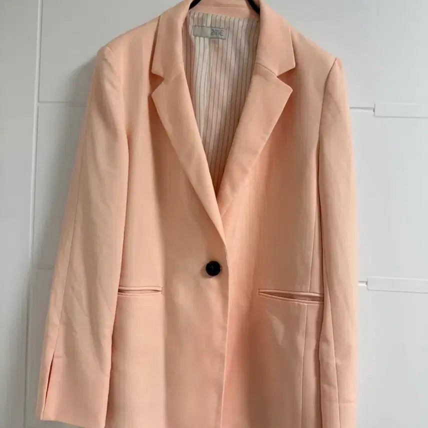 [BUNJANG] Pink Blazer Jacket / 핑크 블레이저 자켓 백화점 구매 퀄리티좋음