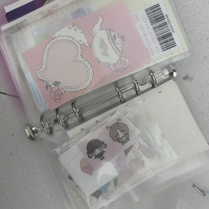 [BUNJANG] Stationery Bundle Set / 다꾸 일괄 (유명작가 씰스티커, 고전, 일본문구, 마테 약 200개)