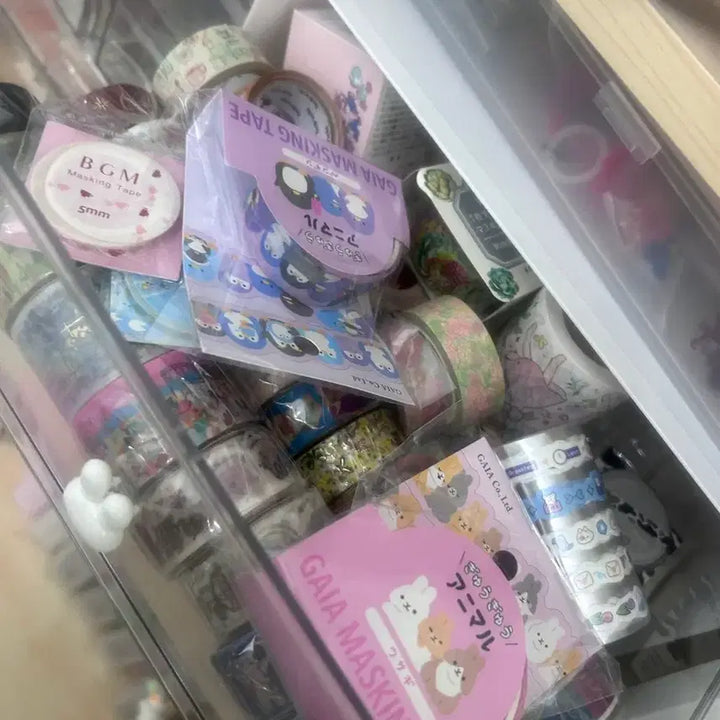 [BUNJANG] Stationery Bundle Set / 다꾸 일괄 (유명작가 씰스티커, 고전, 일본문구, 마테 약 200개)