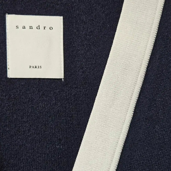 [BUNJANG] Sandro Navy Vest Cardigan / 산드로 네이비 베스트 가디건
