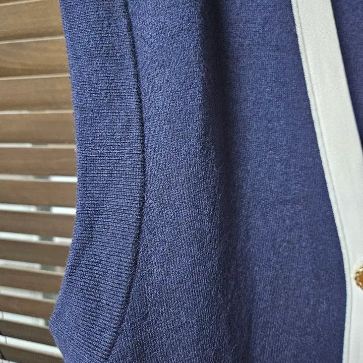 [BUNJANG] Sandro Navy Vest Cardigan / 산드로 네이비 베스트 가디건