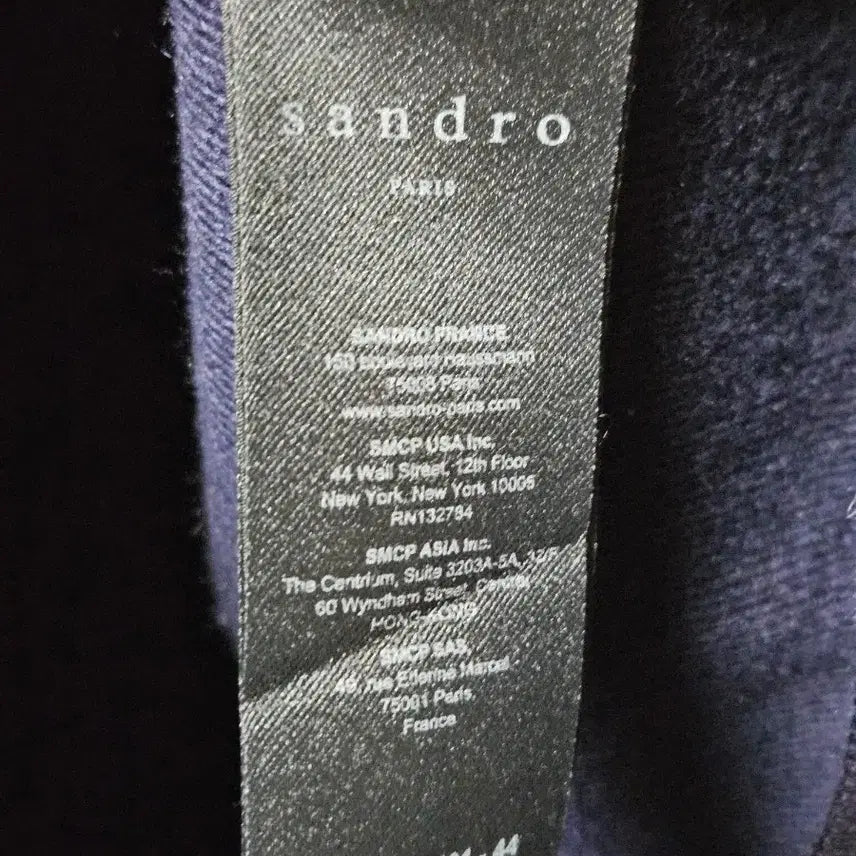 [BUNJANG] Sandro Navy Vest Cardigan / 산드로 네이비 베스트 가디건
