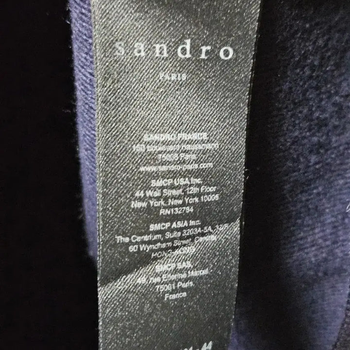 [BUNJANG] Sandro Navy Vest Cardigan / 산드로 네이비 베스트 가디건
