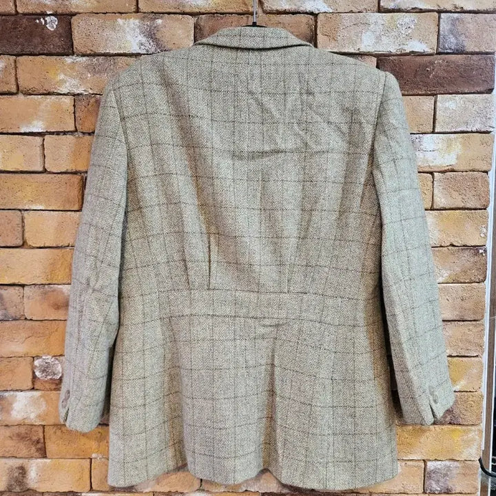 [BUNJANG] Lauren Check Tweed Women's Jacket / 로렌 체크 트위드 여성 자켓