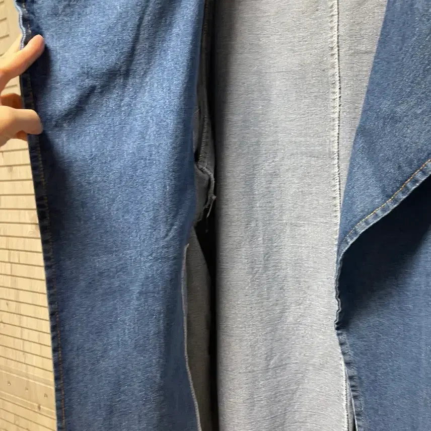 [BUNJANG] Long Denim Jacket (Size 66) / (새상품)여성 롱청자켓(66)