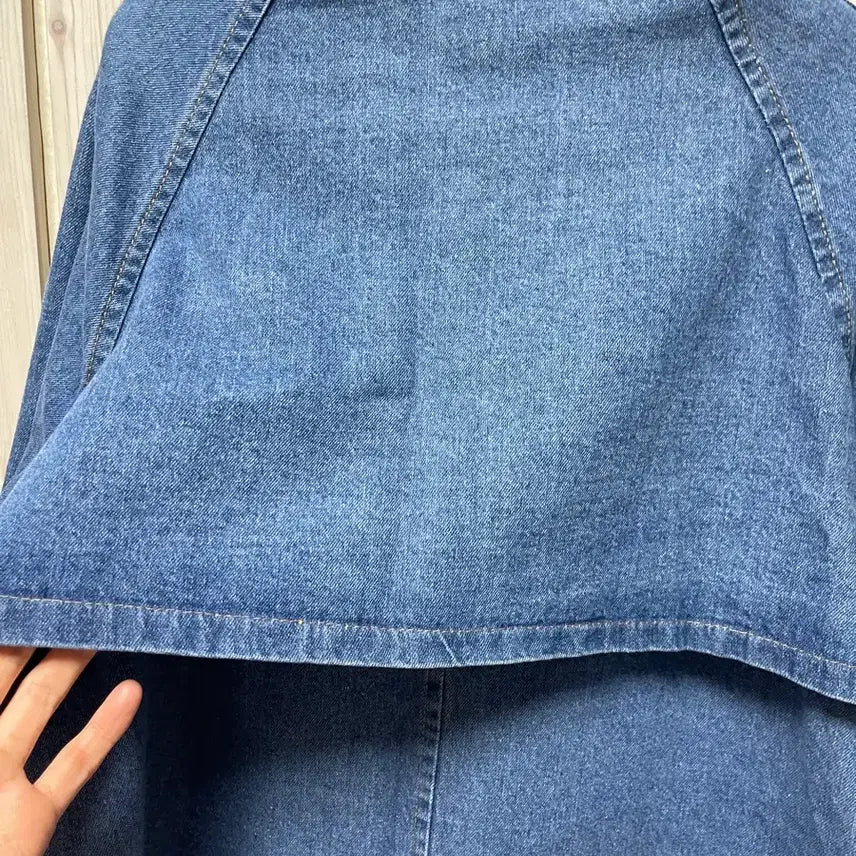 [BUNJANG] Long Denim Jacket (Size 66) / (새상품)여성 롱청자켓(66)