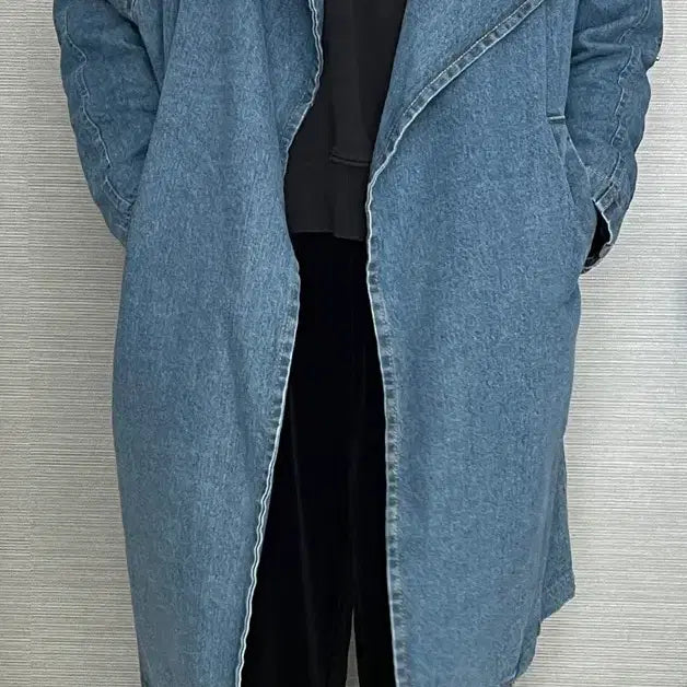 [BUNJANG] Long Denim Jacket (Size 66) / (새상품)여성 롱청자켓(66)