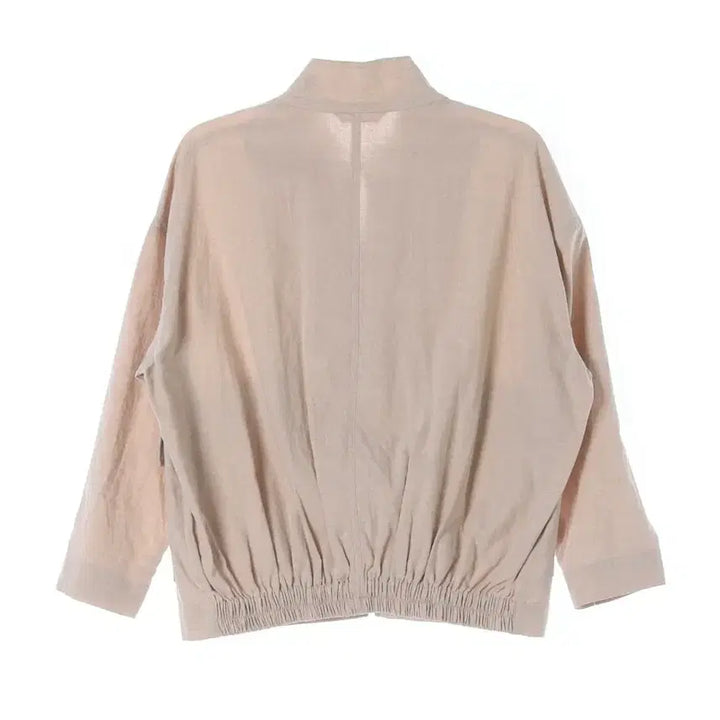 [BUNJANG] Marie Claire Linen Jacket Beige M / 마리끌레르 린넨 자켓 베이지 M