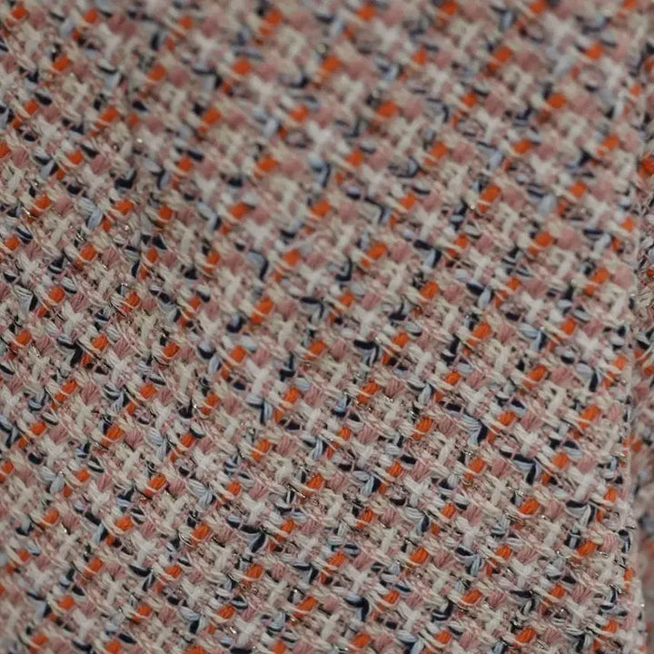 [BUNJANG] Sisley Tweed V-Neck Mini Dress / 시슬리 트위드 브이넥 원피스