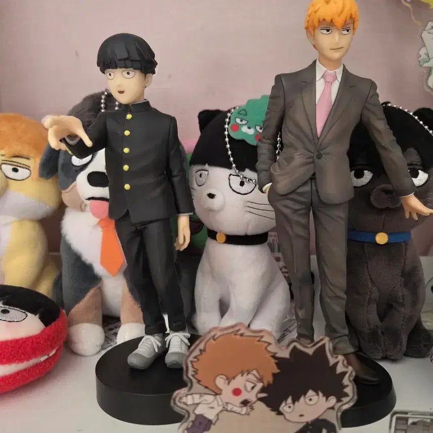 [BUNJANG] Mob Psycho 100 Reigen and Mob Figure Bundle Set / 모브사이코100 레이겐 모브 피규어 일괄