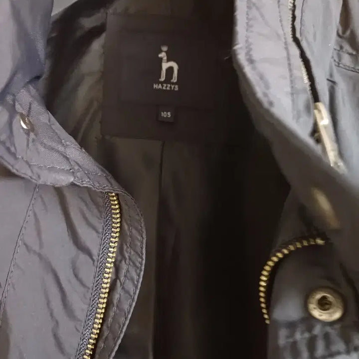 [BUNJANG] Hazzys Navy Zip-up Jumper / 헤지스 네이비 집업 점퍼