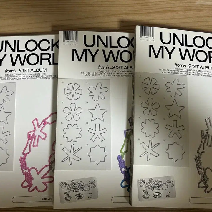 [BUNJANG] fromis_9 Album Bundle Set / 프로미스나인 개봉 앨범 (일괄)