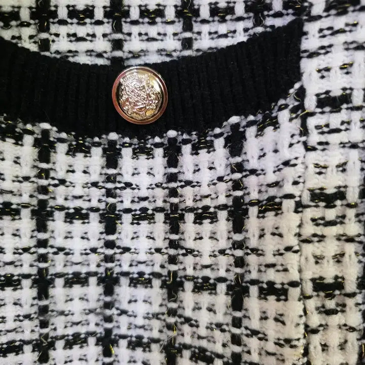 [BUNJANG] Spring Tweed Knit Cardigan / 봄  캐주얼 자켓  같은 니트  가디건   깨끗해요  가슴54