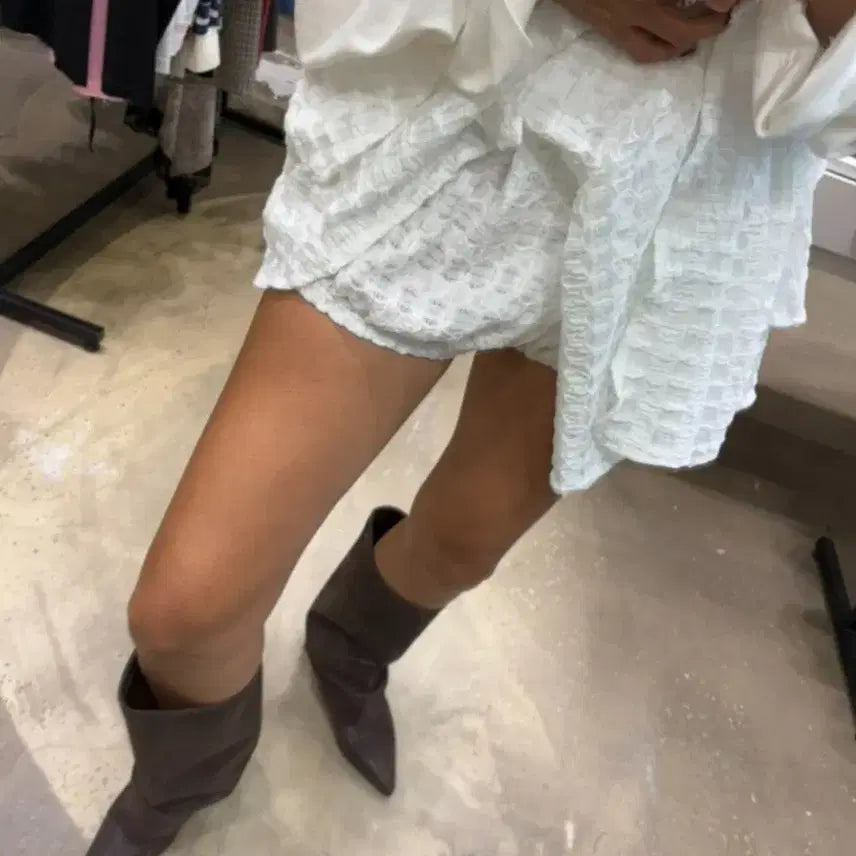 [BUNJANG] Bell 201 Sage The Sunset Skirt / (새상품)벨201 세이지 더센셋 스커트