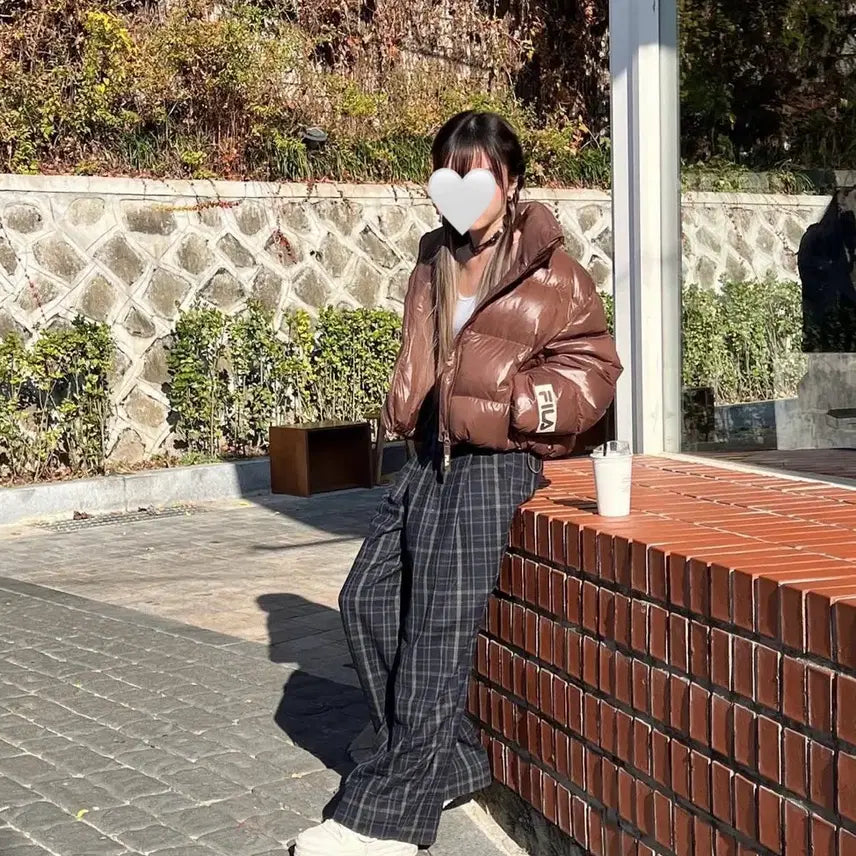 [BUNJANG] COS Wide Leg Check Trousers / cos 와이드 레그 체크 트라우저 코스