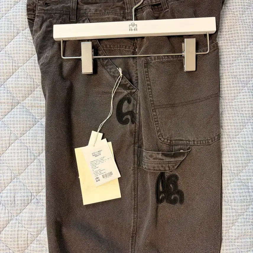 [BUNJANG] Polytelu 1011 Patched Hammer Pants Dark Brown / [2] 폴리테루 1011 패치드 해머 팬츠 다크 브라운
