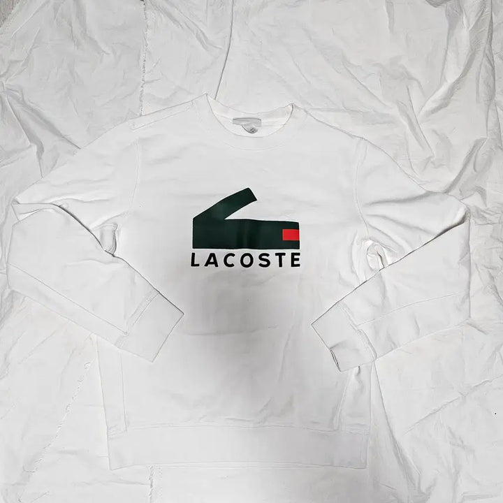 [BUNJANG] Lacoste Square Crocodile Print Sweatshirt / 라코스테 네모악어 프린팅 맨투맨 스웻셔츠 S