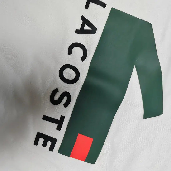 [BUNJANG] Lacoste Square Crocodile Print Sweatshirt / 라코스테 네모악어 프린팅 맨투맨 스웻셔츠 S