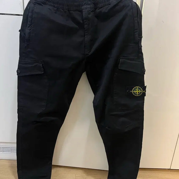 [BUNJANG] Stone Island Jogger Denim Pants (Size 32-34) / 스톤아일랜드 조거데님팬츠 32-34