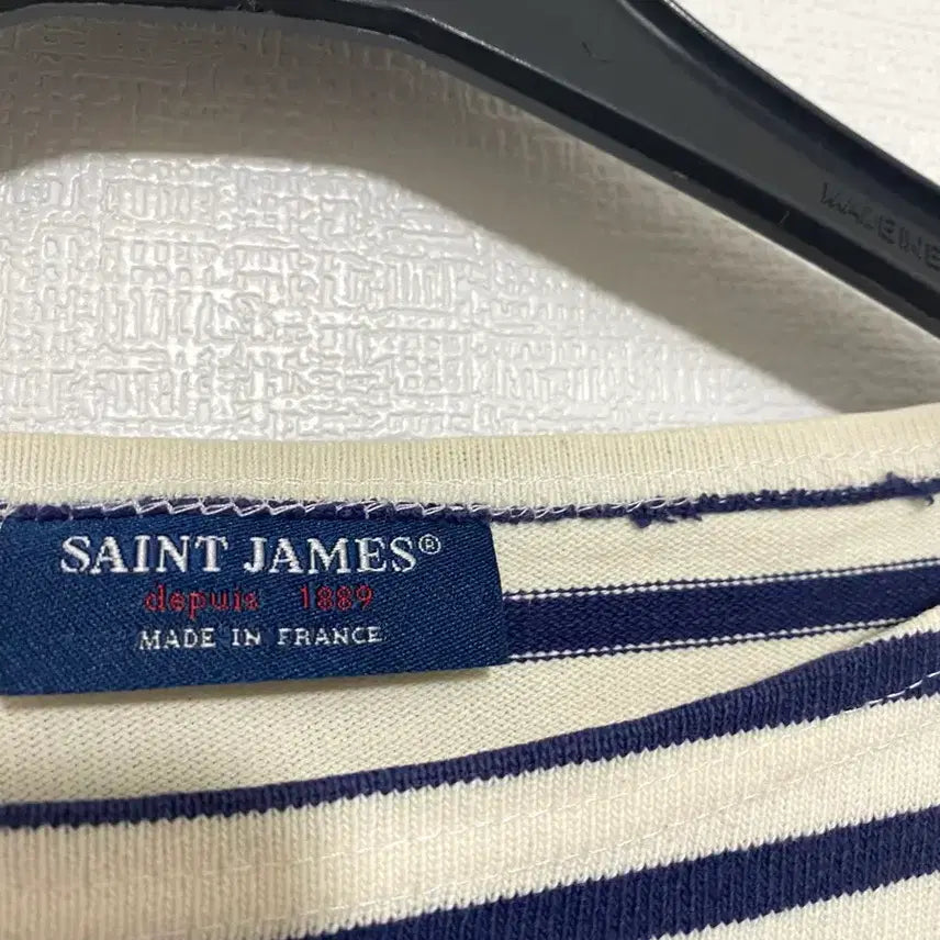 [BUNJANG] Saint James Striped Long Sleeve T-Shirt / 세인트 제임스 티셔츠