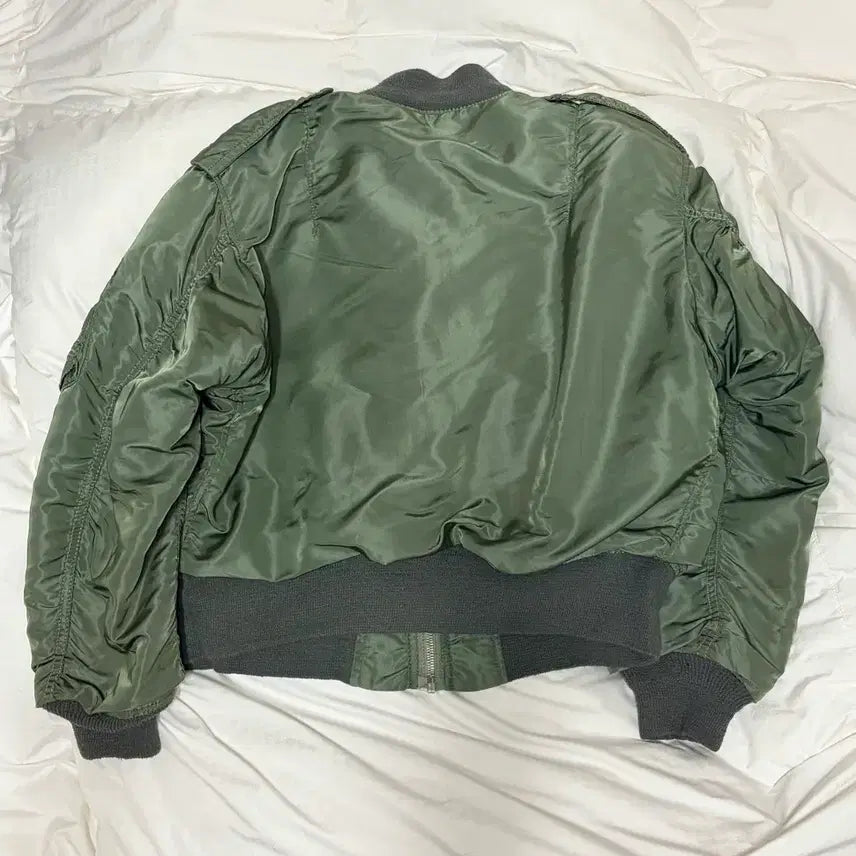 [BUNJANG] 70s L-2B Flight Jacket MA-1 Style Made in USA / 70s L-2b 플라이트자켓 ma-1