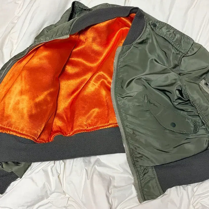 [BUNJANG] 70s L-2B Flight Jacket MA-1 Style Made in USA / 70s L-2b 플라이트자켓 ma-1