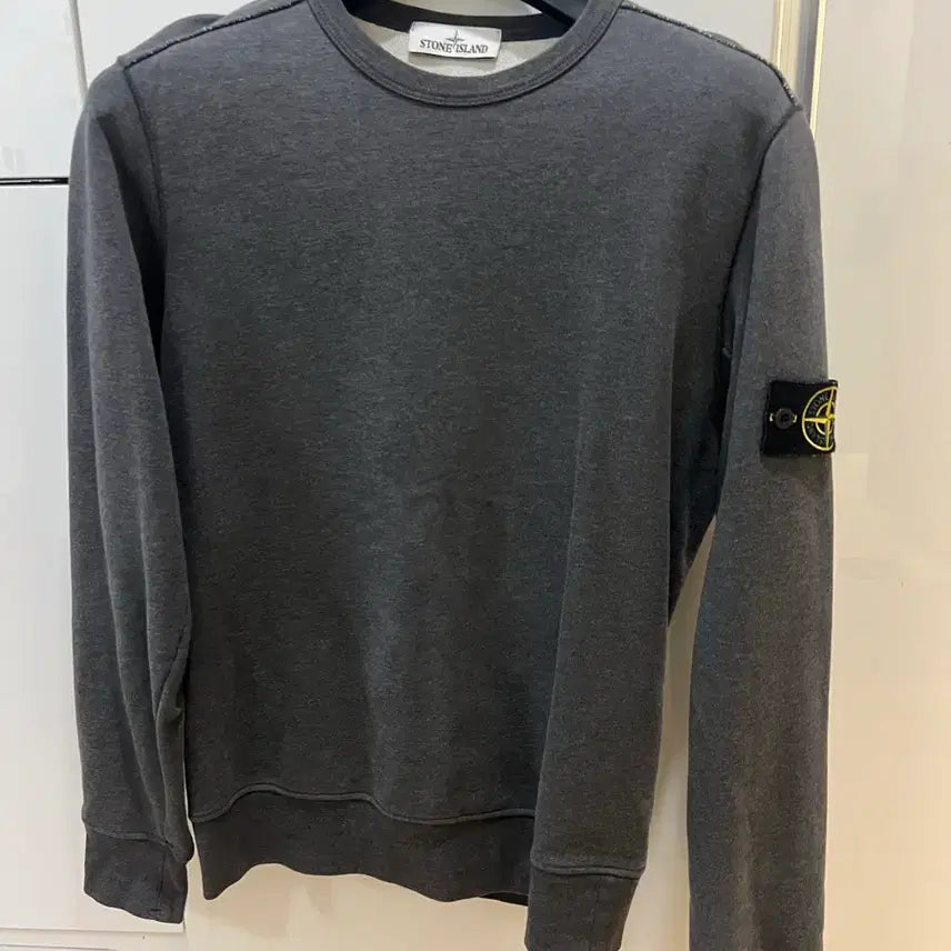 [BUNJANG] Stone Island Charcoal Sweatshirt M / 스톤아일랜드 차콜맨투맨 M
