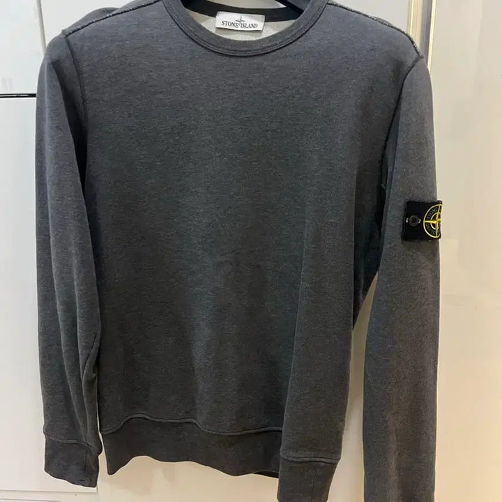 [BUNJANG] Stone Island Charcoal Sweatshirt M / 스톤아일랜드 차콜맨투맨 M