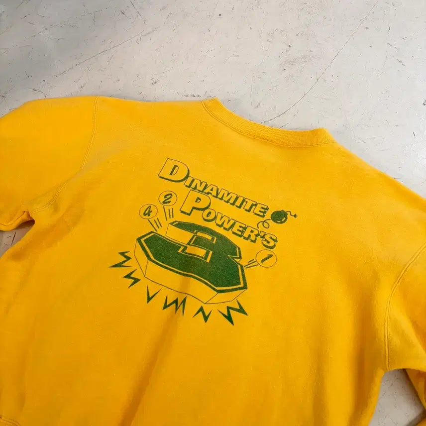 [BUNJANG] Dinamite Powers Vintage Sweatshirt / 00s Dinamite Powers 빈티지 스웻셔츠 M