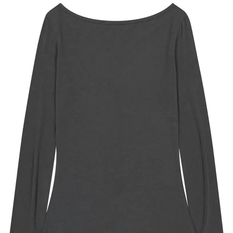 [BUNJANG] Pale Printed Lace-up Long Sleeve Top / Pale printed lace-up long sleeve top