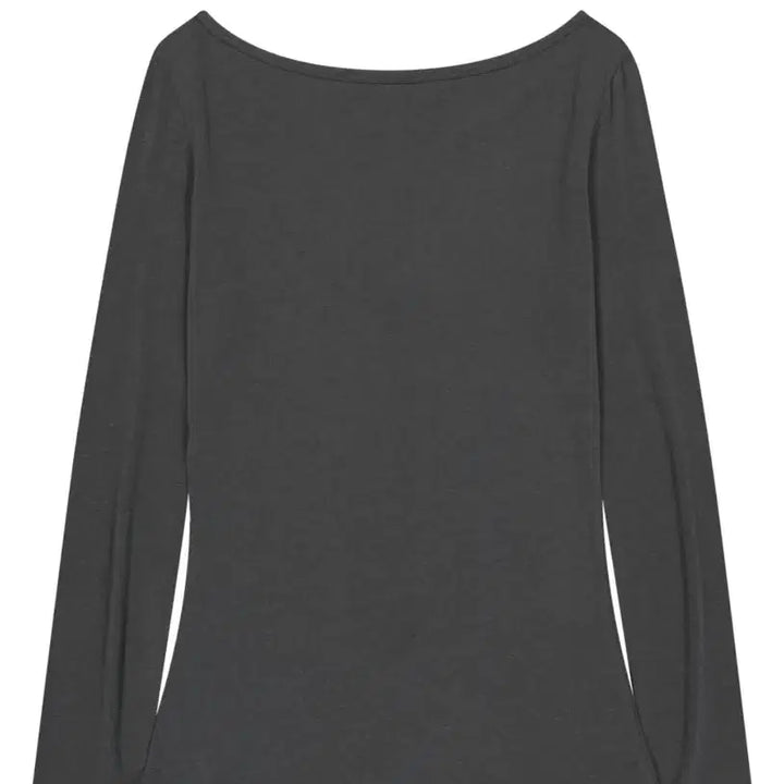 [BUNJANG] Pale Printed Lace-up Long Sleeve Top / Pale printed lace-up long sleeve top