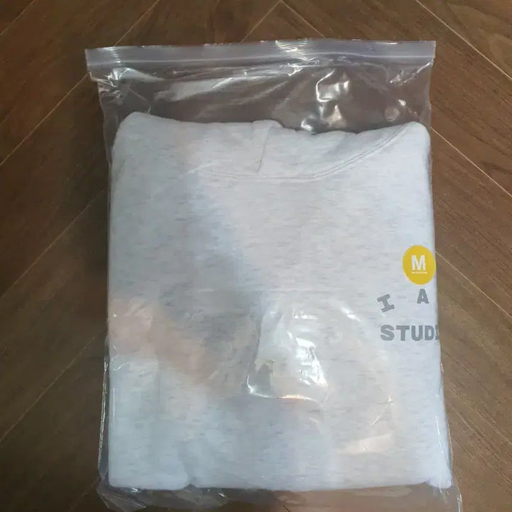 [BUNJANG] IAB Studio Hoodie Light Gray M / 아이앱 스튜디오 후드
