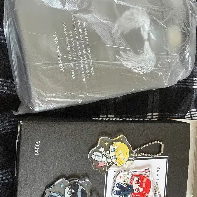 [BUNJANG]  백작가의 망나니가 되었다 Acrylic Keyring &amp; Tumbler Set / 백망되 아크릴 키링 3종 + 텀블러 세트
