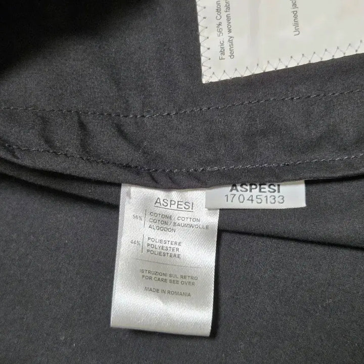 [BUNJANG] Aspesi Black Casual Jacket / 아스페시 블랙 캐주얼 자켓