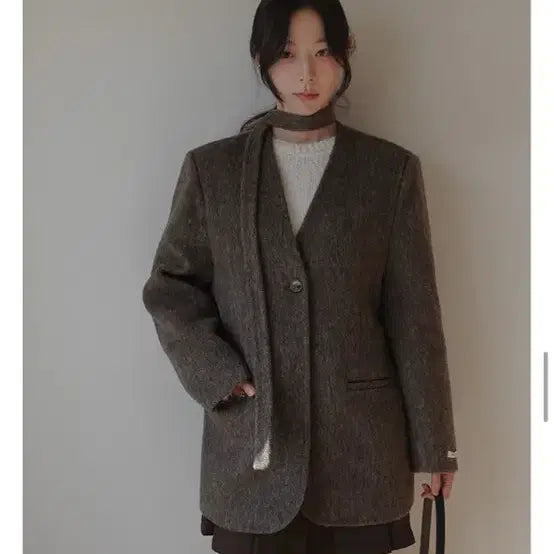 [BUNJANG] Common Unique Wool Belted Handmade Coat / 커먼유니크 울 핸드메이드 벨티드 코트