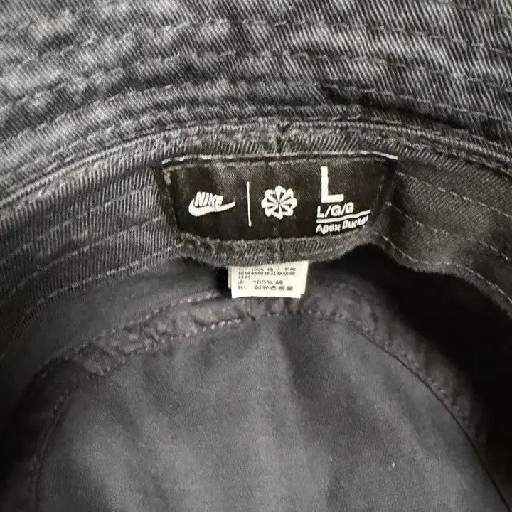 [BUNJANG] Nike Black Apex Bucket Hat / 나이키 블랙 버킷햇 벙거지 모자
