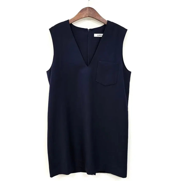 [BUNJANG] LOW CLASSIC Patch Pocket Dress Navy / LOCLE  로우 클래식 패치 포켓 원피스  d119