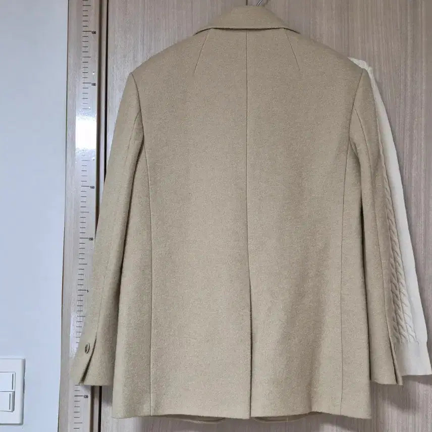 [BUNJANG] On&On Gi Eun-se Boucle Wool Jacket Beige / 기은세 온앤온 부클 울 자켓 베이지 봄 55 사무실 출근룩 단아