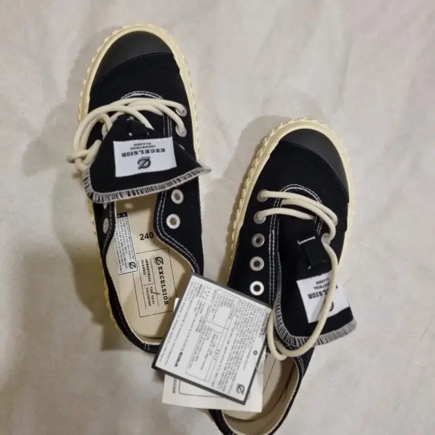 [BUNJANG] Excelsior Canvas Sneakers / 새상품 엑셀시오르 캔버스 스니커즈 운동화