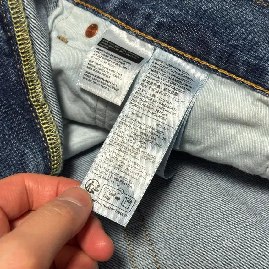 [BUNJANG] Levi's 567 Relaxed Flare Jeans / [34X32] 리바이스 567 릴렉스 플레어진 중청