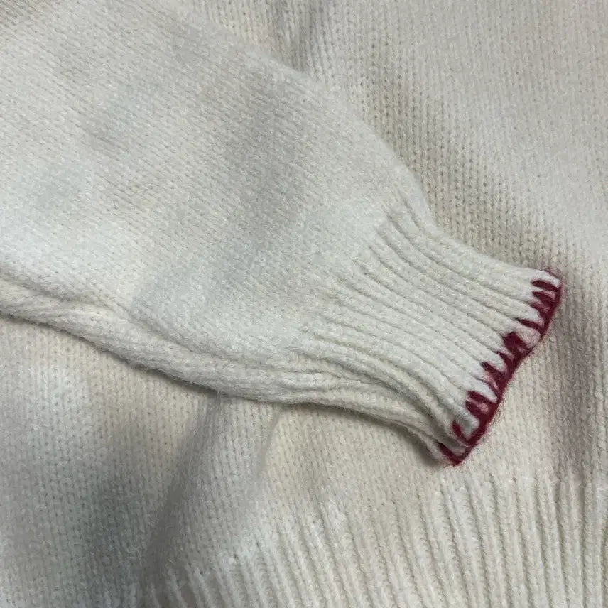 [BUNJANG] Ablly Bonded Ddukbokki Toggle Knit / 에이블리 온디드 떡볶이 니트